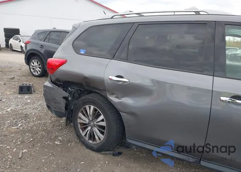 2018 Nissan Pathfinder S from USA, damaged, VIN 5N1DR2MN1JC674002